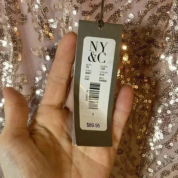 NWT Eva mendes NY&C sequence dress - Picture 6 of 9